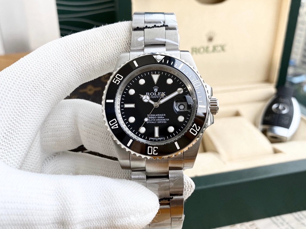 Rolex Submariner Date Black Dial Men Diving Watch - 图片 4