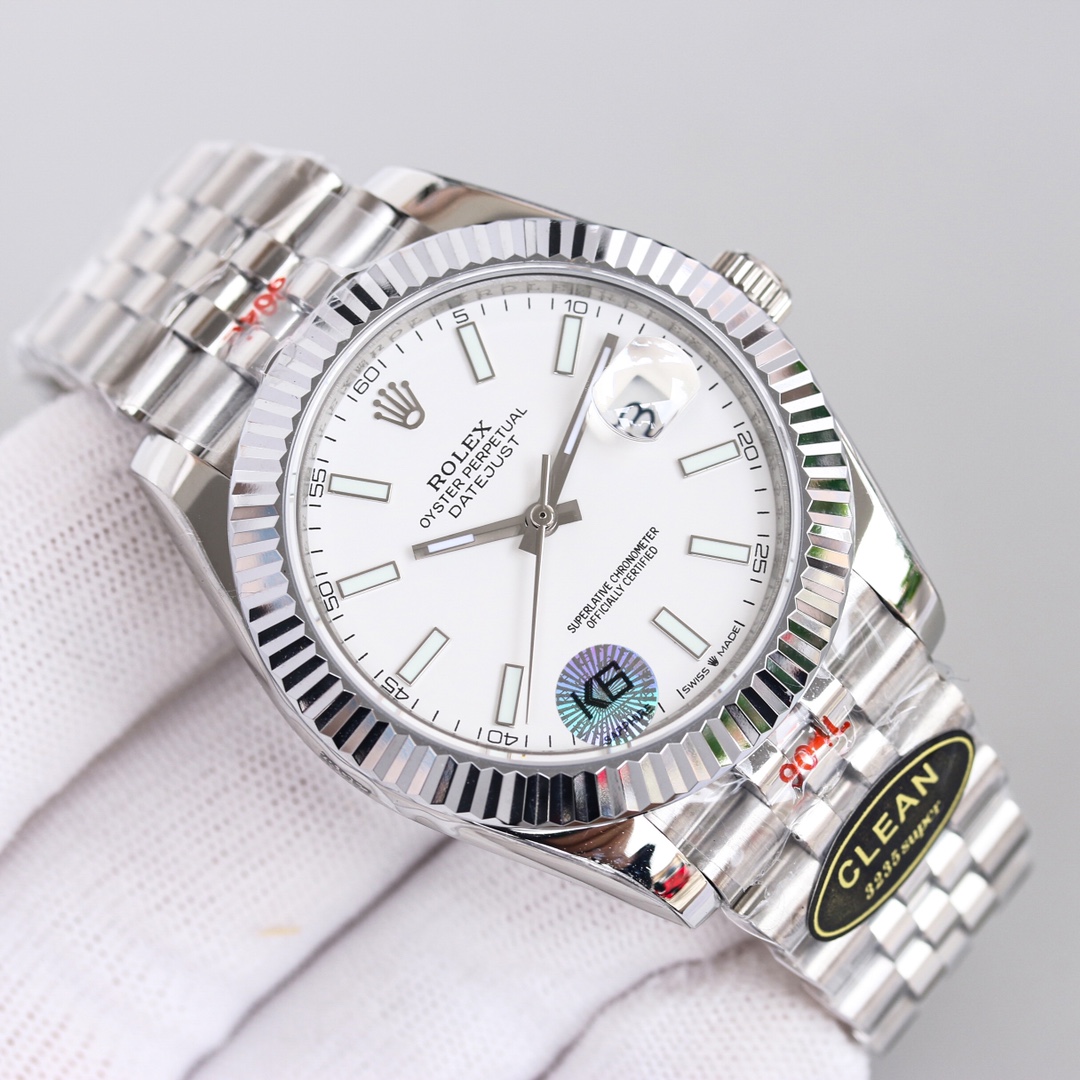 Rolex Oyster Perpetual Datejust 41 Men's Automatic Dress Wristwatch - 图片 4