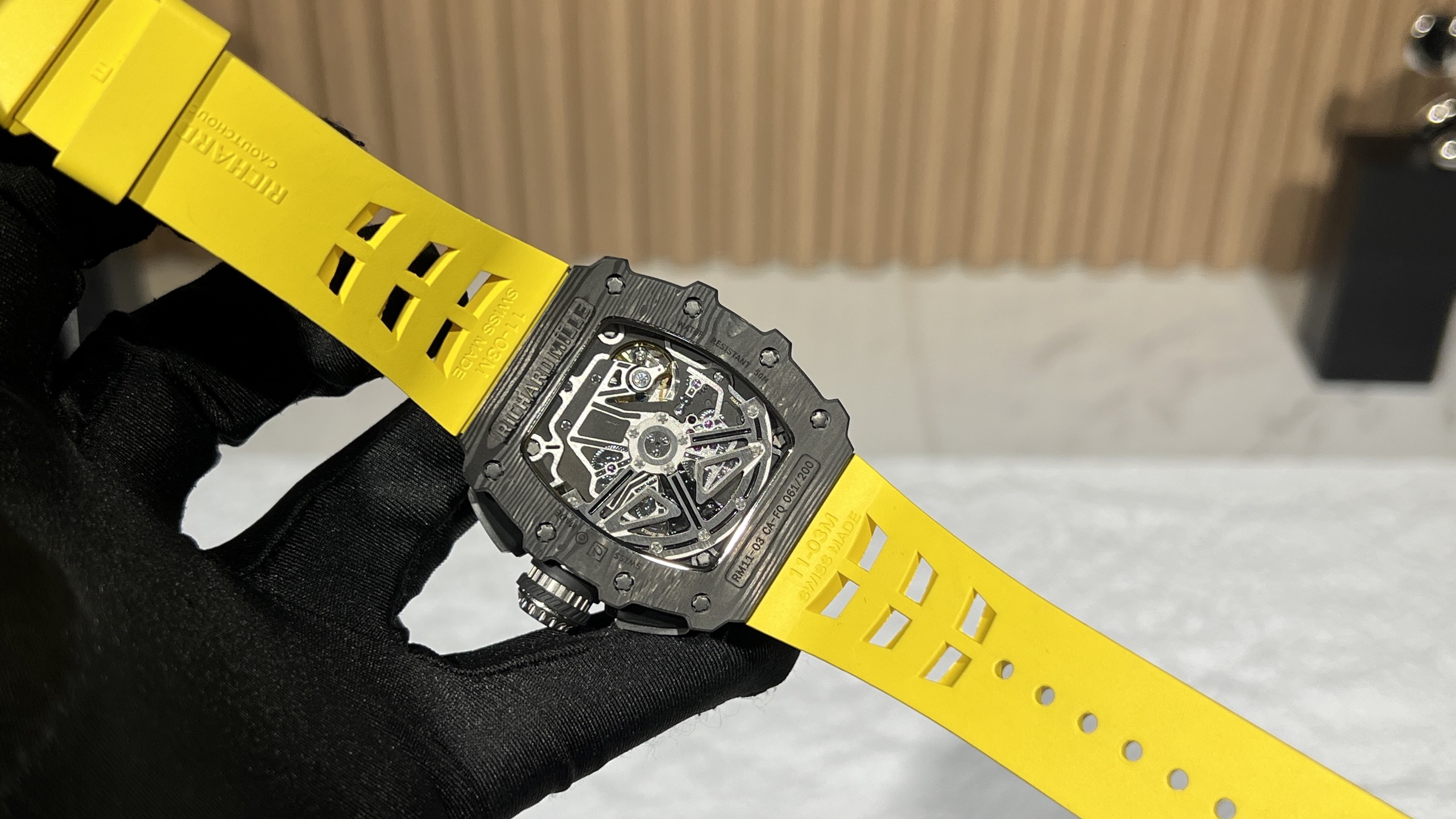 RICHARD MILLE RM 11‑03 Automatic Flyback Chronograph Men’s Sports Wristwatch - 图片 3