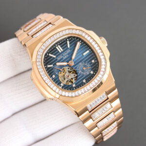 Patek Philippe Nautilus Men’s Automatic Sport‑Elegance Wristwatch
