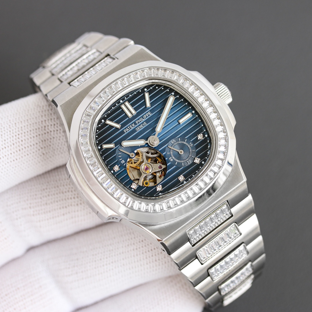 Patek Philippe Nautilus Men’s Automatic Sport‑Elegance Wristwatch - 图片 4